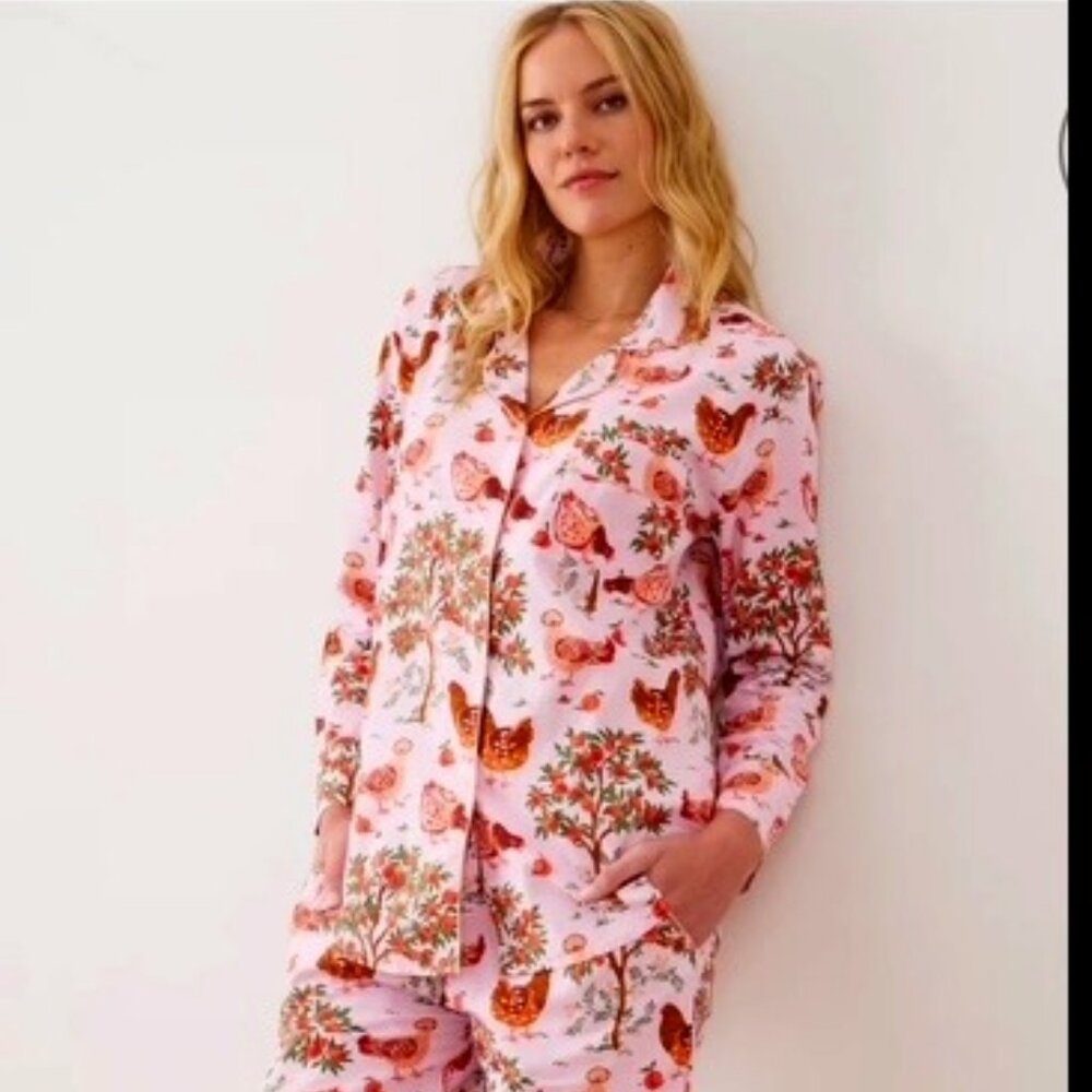Tall Long PJ Set in Hen House